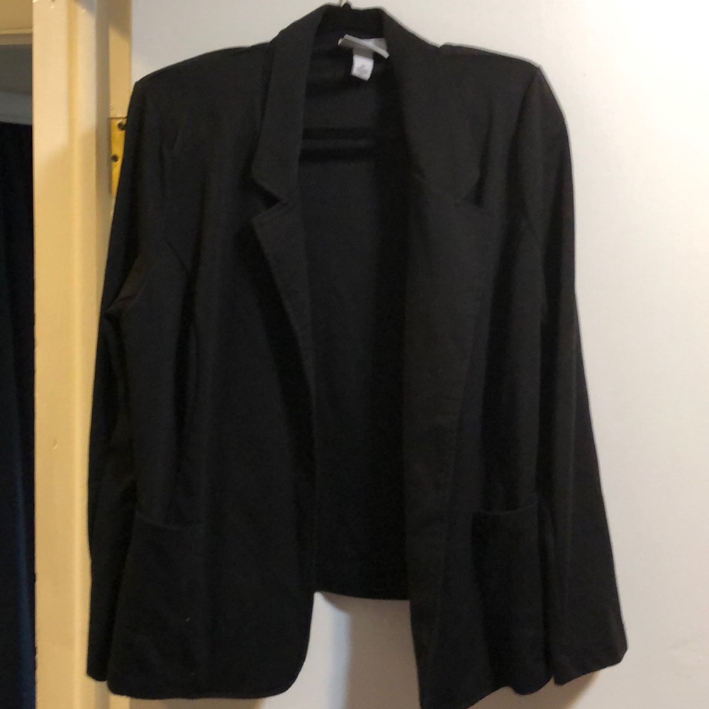 Black blazer 2x